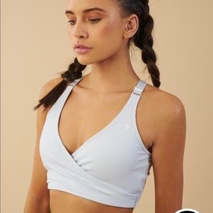 Gymshark Elite Sports Bra - Ice Blue